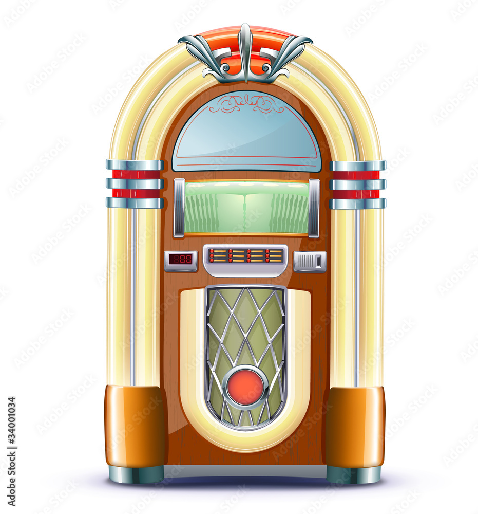 Foto classic juke box