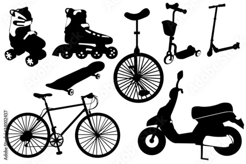 Collage with different objects