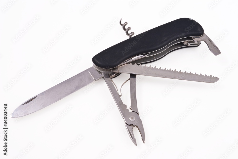 small elegant knife isolated on a white background small elegant knife isolated on a white background