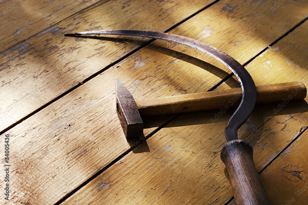 Photography Sickle and hammer