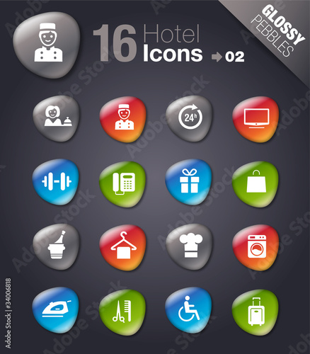 Glossy Peebles -  Hotel icons