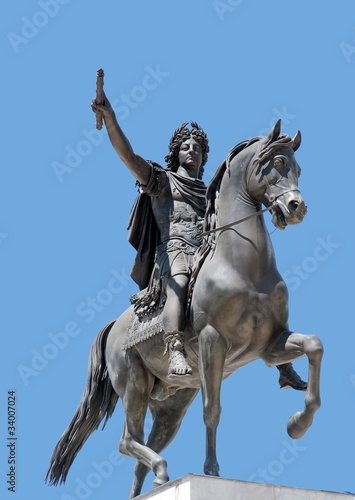 Statue équestre de Louis XIV