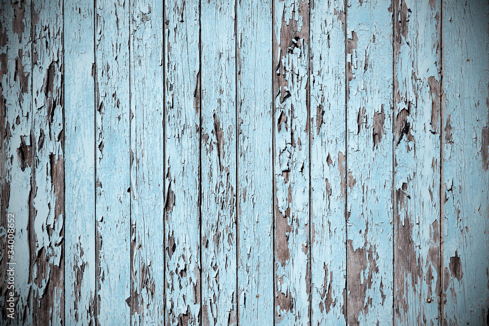 Textur - Holzwand mit alter Farbe Textur - Holzwand mit alter Farbe