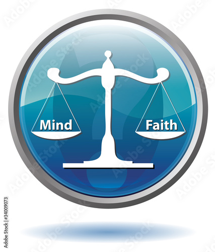 Mind or Faith button