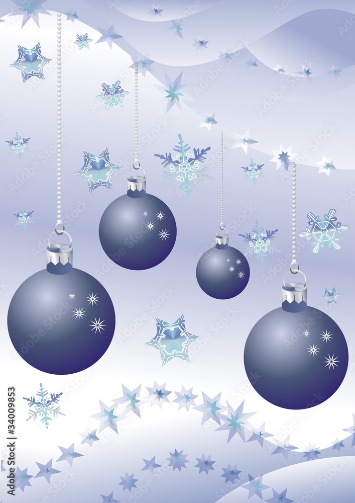 Blauer Weihnachts Hintergund Blauer Weihnachts Hintergund