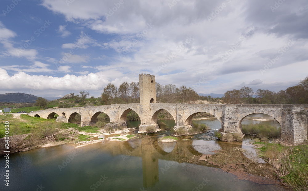 Puente medieval de Frias (Burgos)