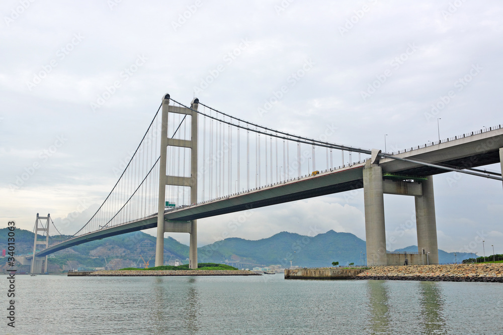 Obraz premium Most Tsing Ma