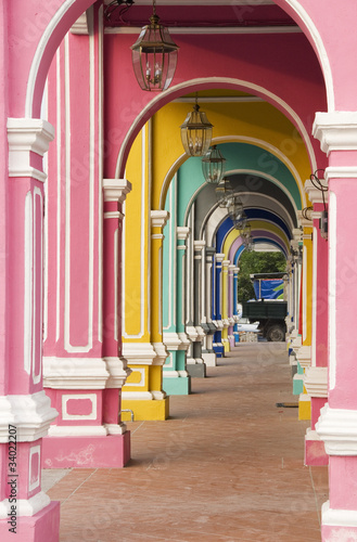 Painted Arches 2, George Town, Penang, Malaysia photo