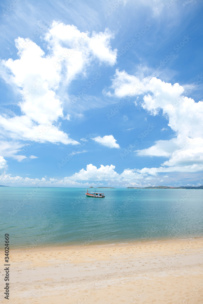 beautiful tropical seascape