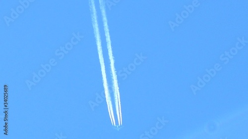 flying plane