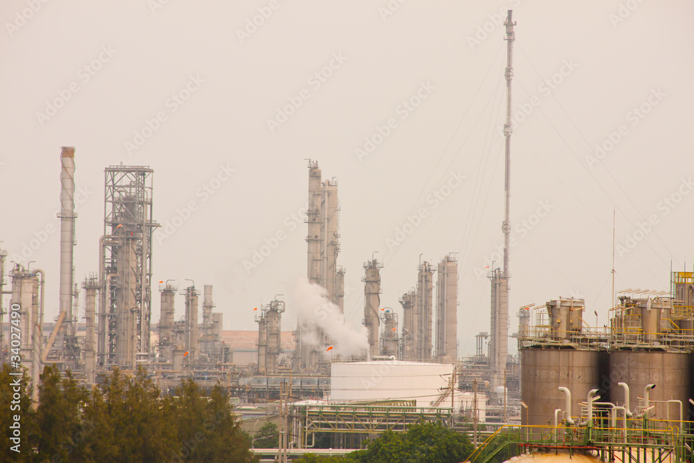 petrochemical factory