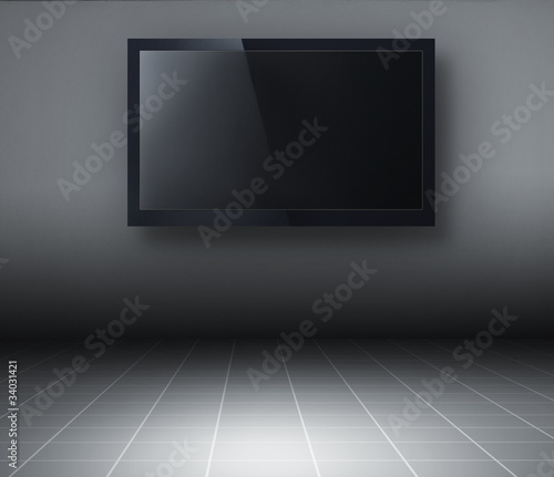 3d TV in the room photo