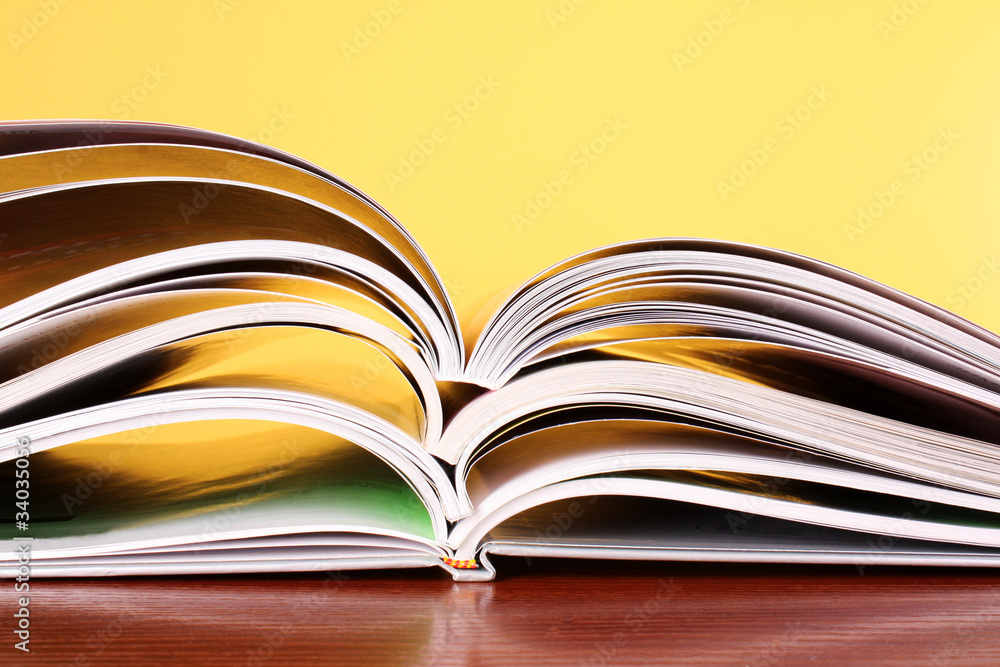 Fototapeta premium Color magazines