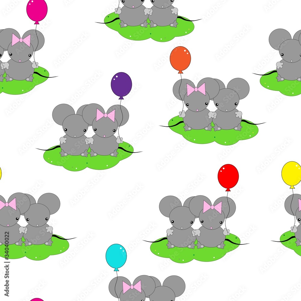 Obraz premium mouses repetition