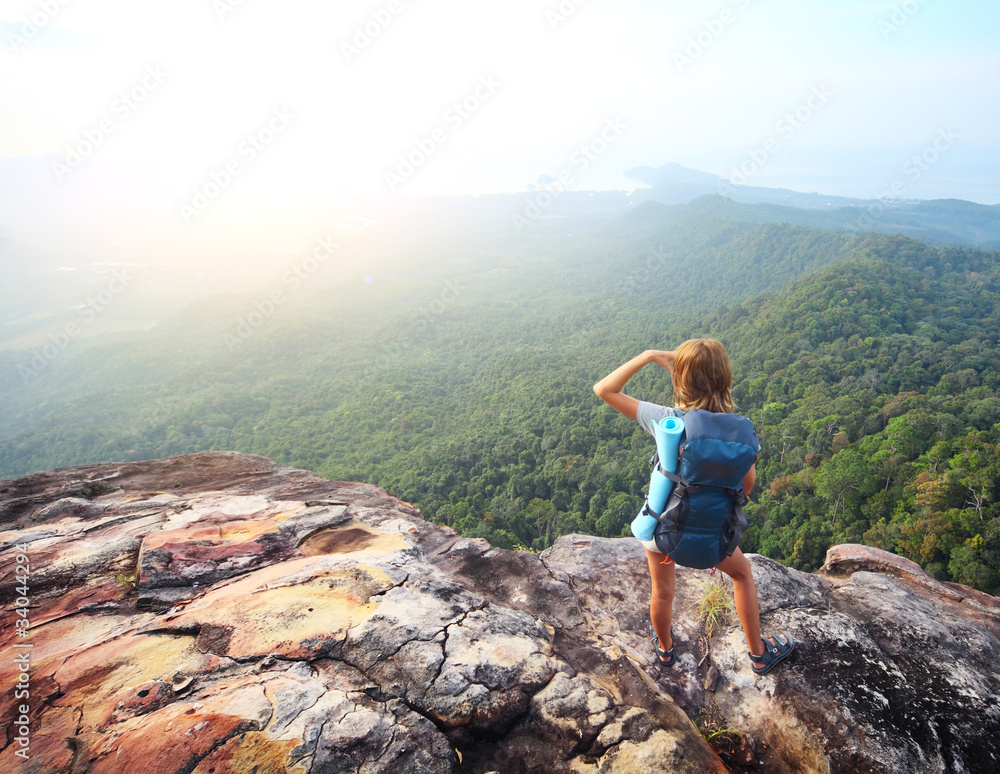 Naklejka premium Hike