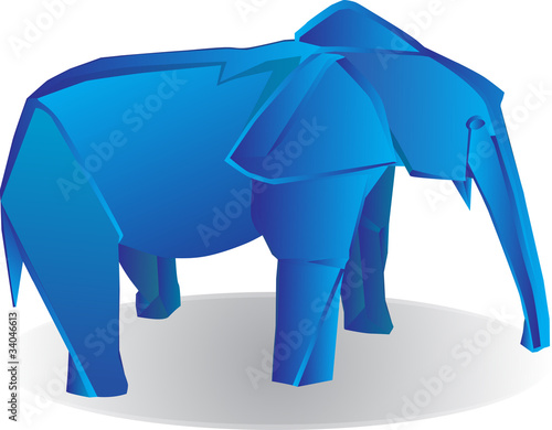 blue elephant