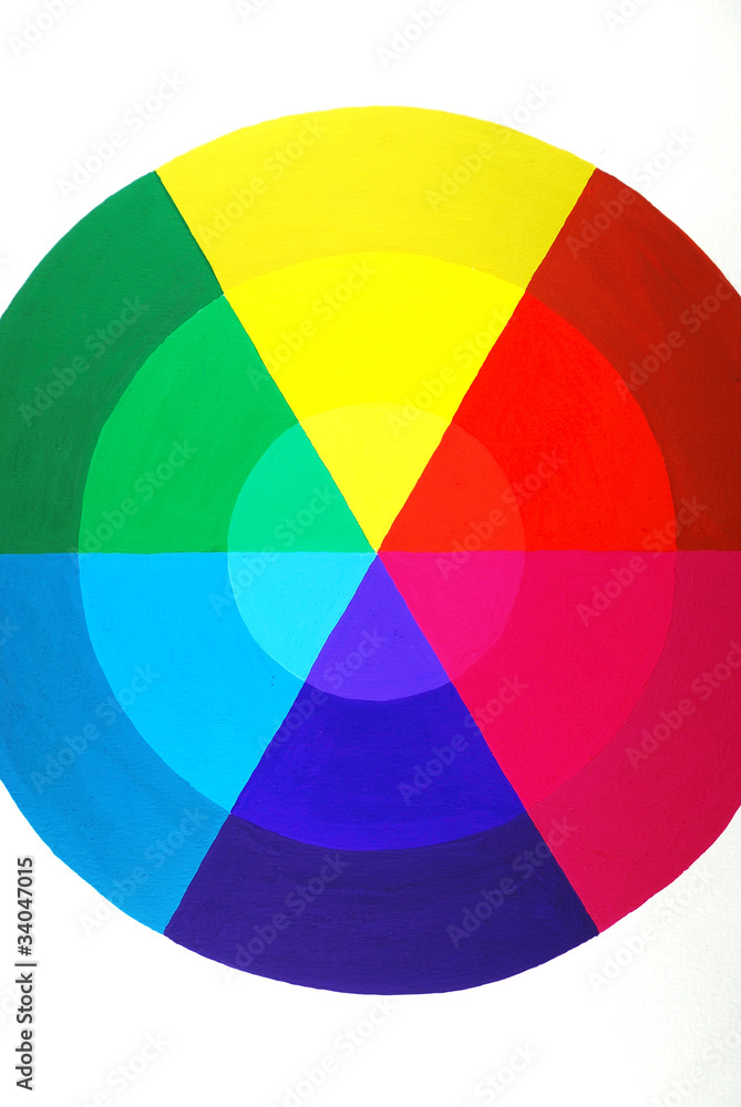Obraz premium Farbkreis q.
