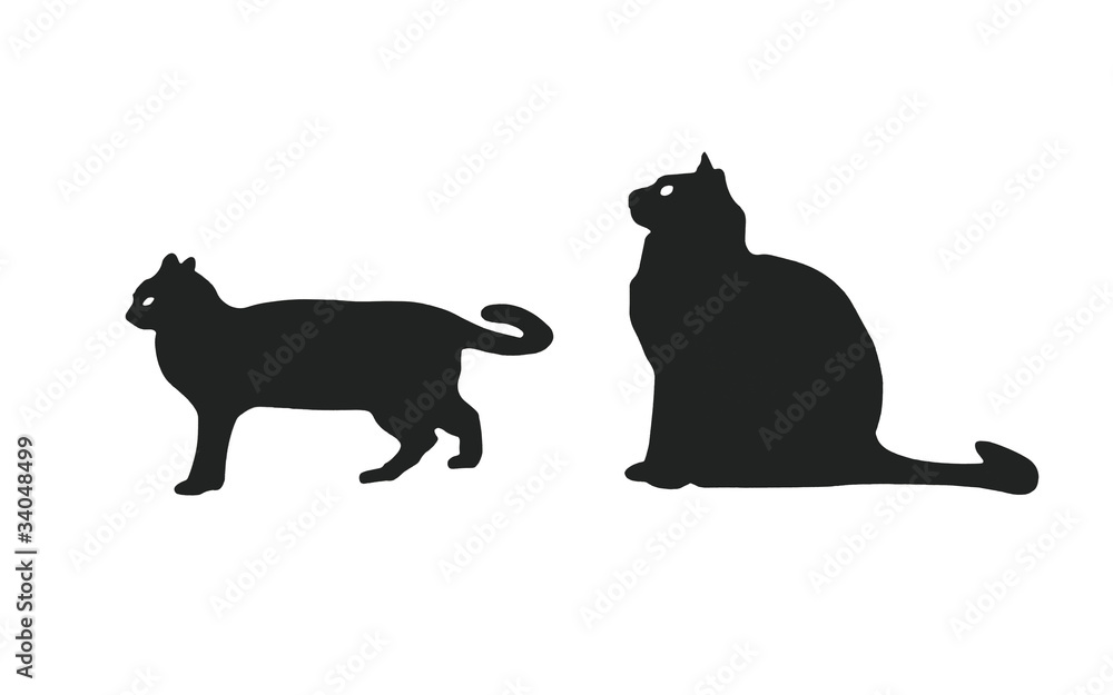 Black Cats silhouettes
