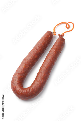 Whole Spanish chorizo sausage