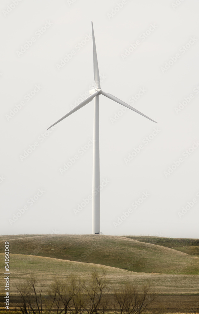 Fototapeta premium Wind Turbine South Dakota