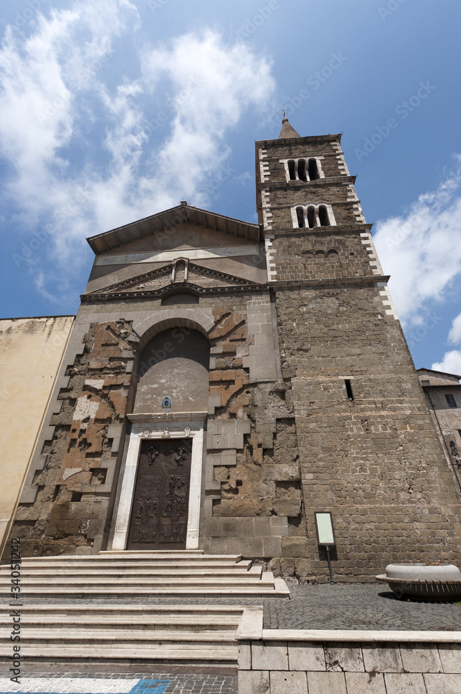 Palestrina (Rome, Lazio, Italy) - Cathedral facade