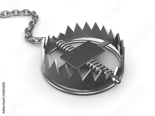 3d Bear trap photo