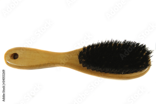 brush for clothes isolated
