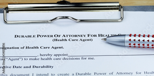 Durable Power of Attorney Health