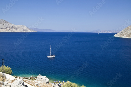 Blue Aegean Sea