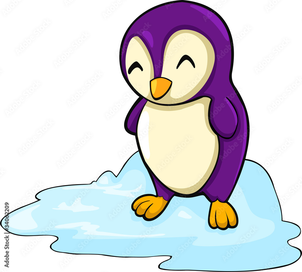 Obraz premium illustration penguin .vector file
