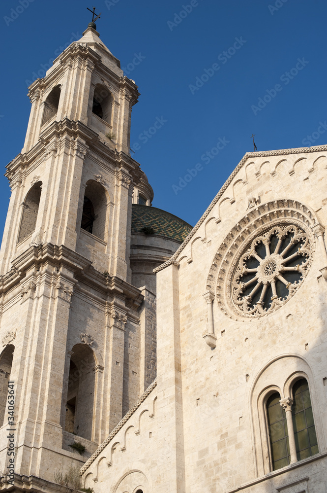Bitetto (Bari, Puglia, Italy) - Old cathedral in Romanesque styl