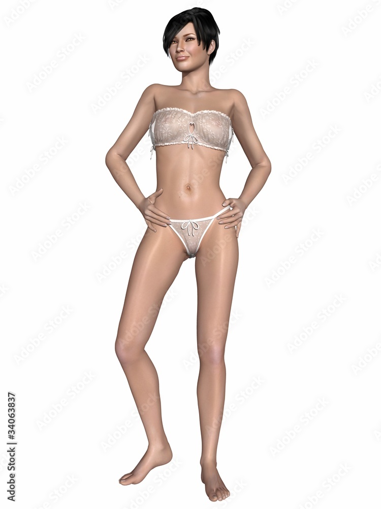 Sexy woman with sexy underwear