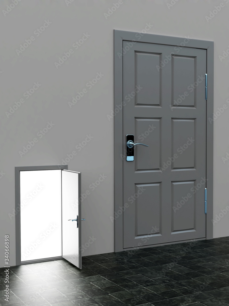 Two doors Two doors