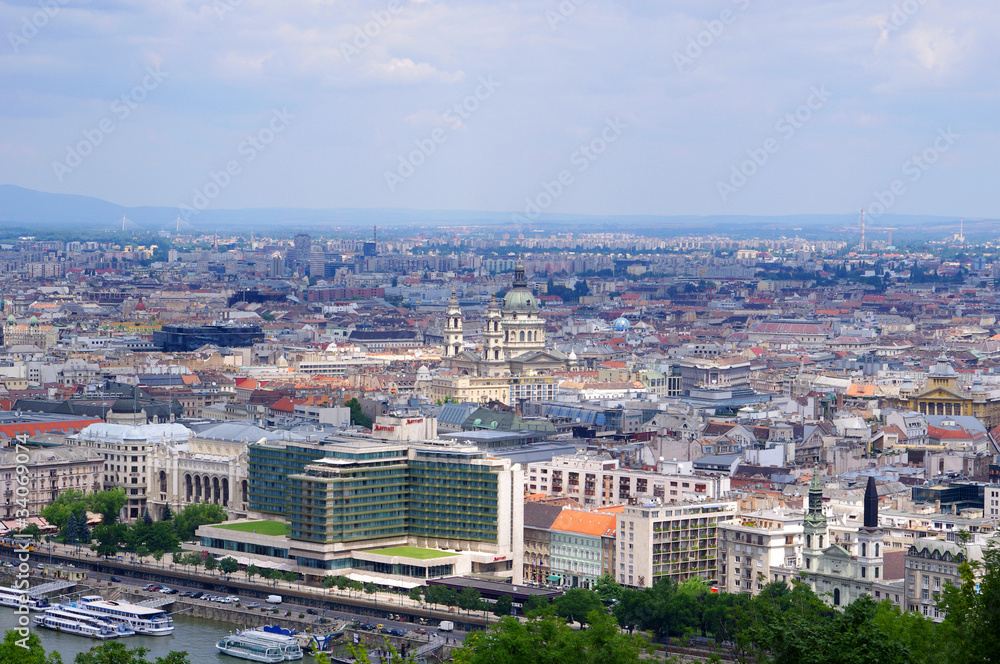 Naklejka premium Budapest panorama