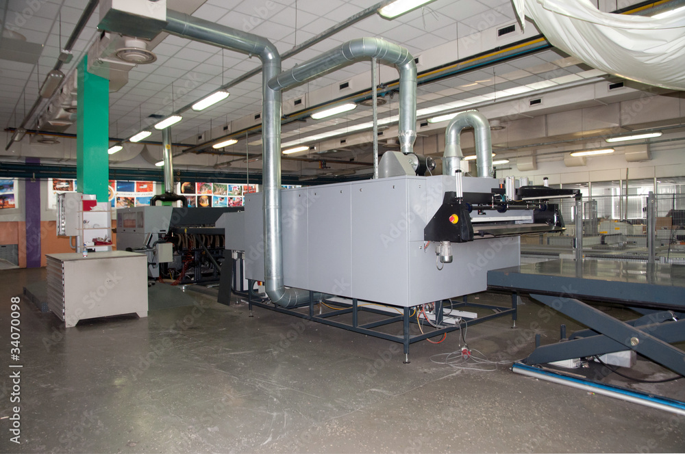 Digital printing - wide format printer Digital printing - wide format printer