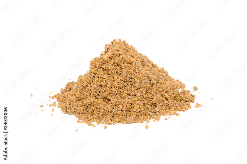 Pile of Sand Isolated on White Background Pile of Sand Isolated on White Background