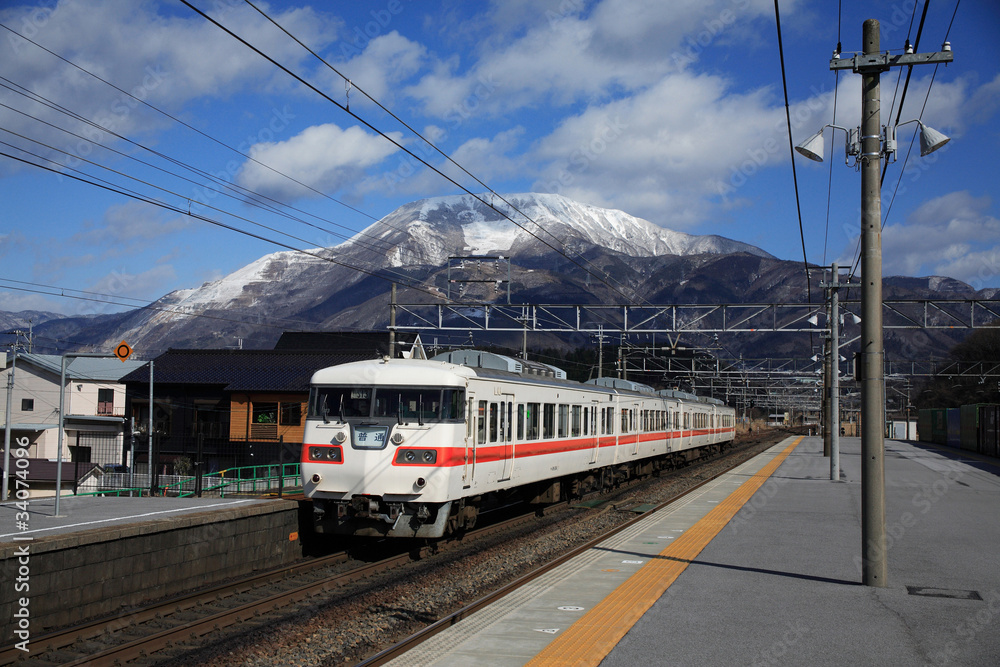Fototapeta premium JR近江長岡駅