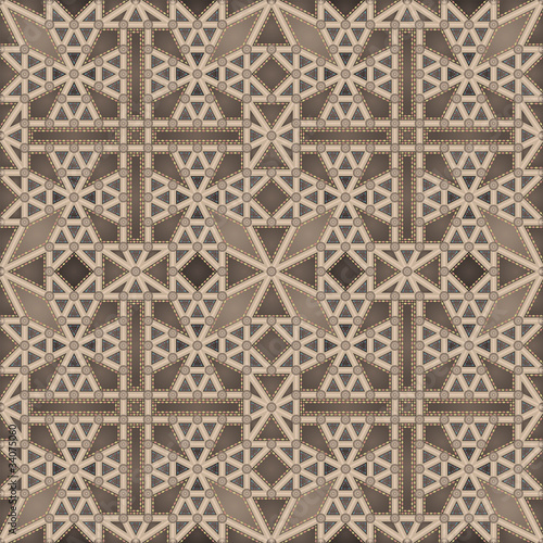 Gothic ceiling (seamless pattern)