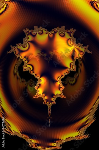 miroir magique abstrait