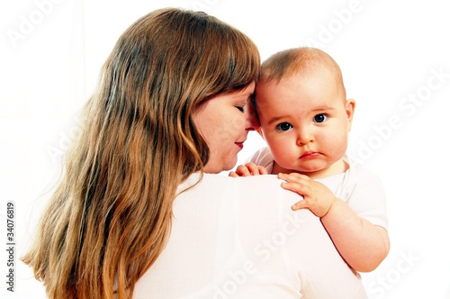 Mother with child photo