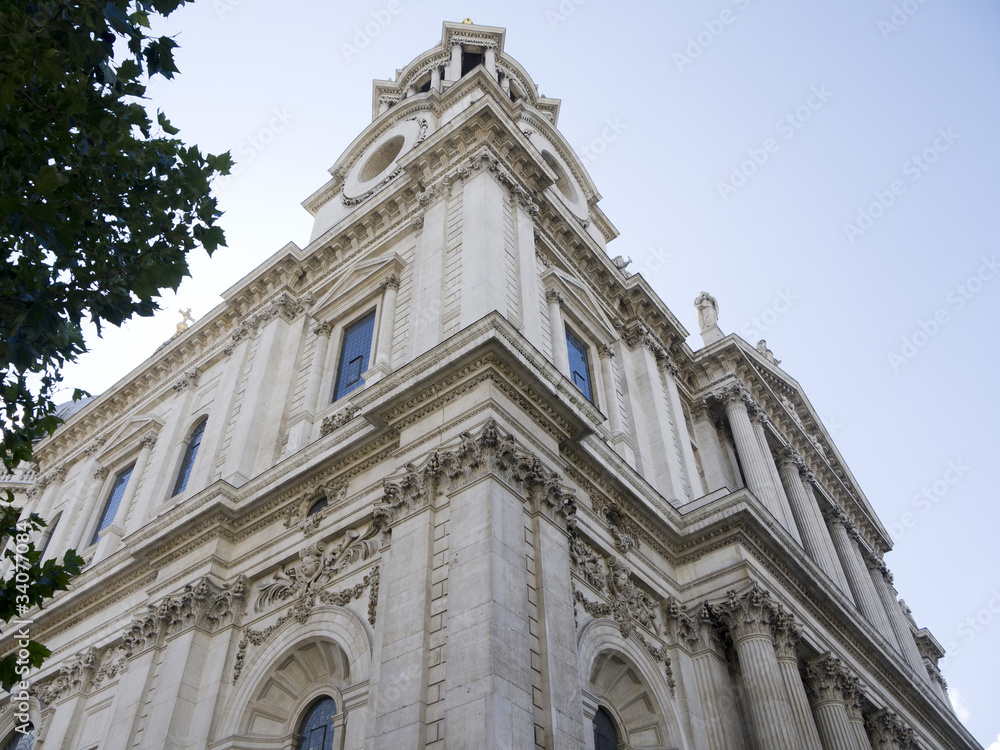 St Paul's Church in London England St Paul's Church in London England