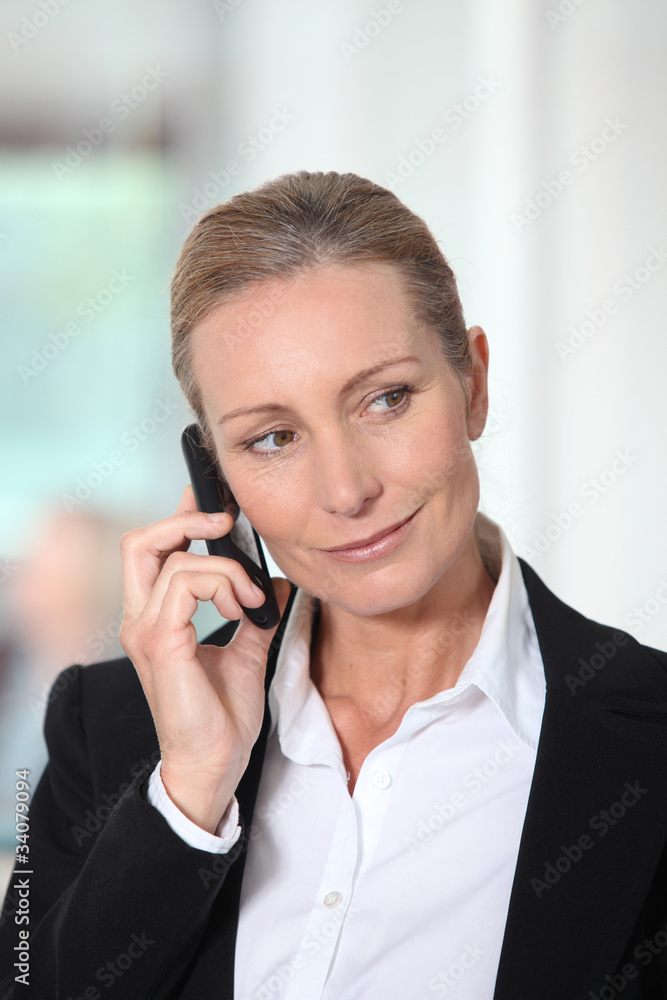 businesswoman on the phone businesswoman on the phone
