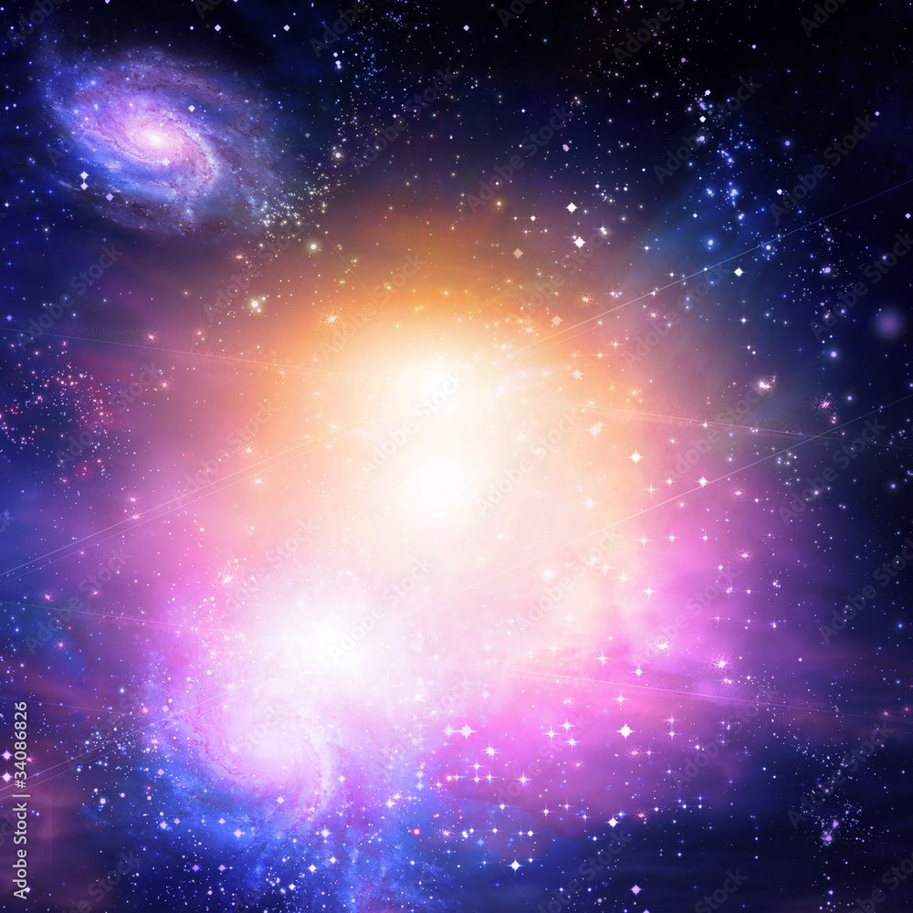 Obraz premium Galactic Space