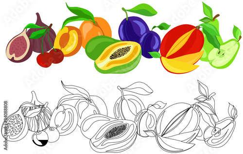 früchte vektor svg