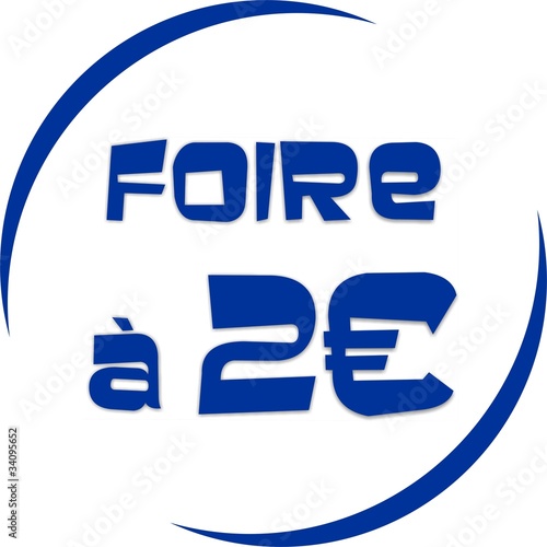 bouton foire à 2 euro