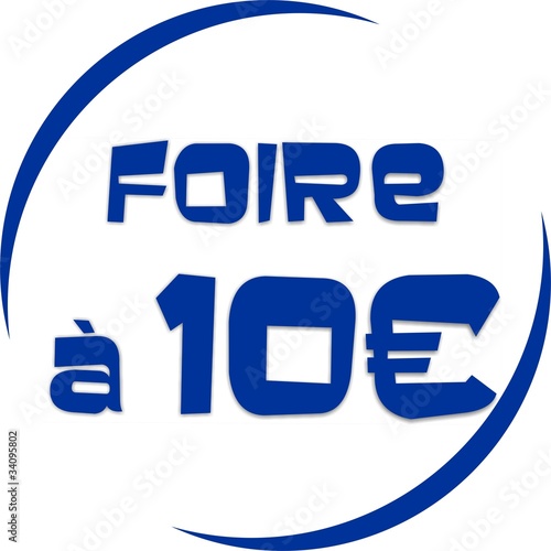 bouton foire à 10 euro