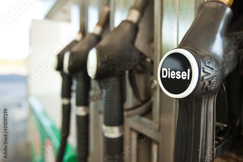 Tankstelle Diesel photo
