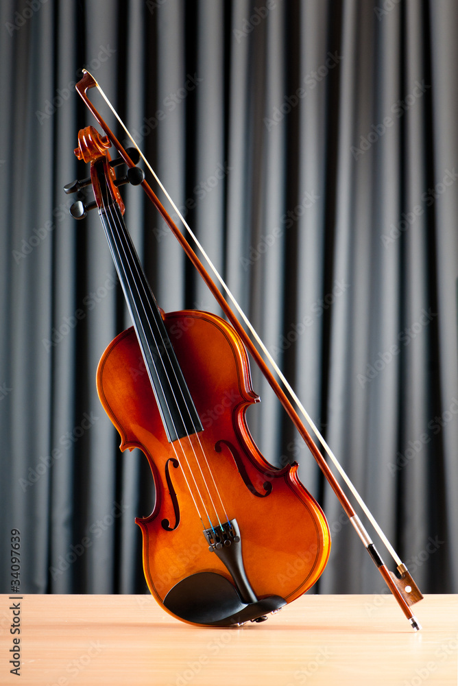 Fototapeta premium Music concept with violin