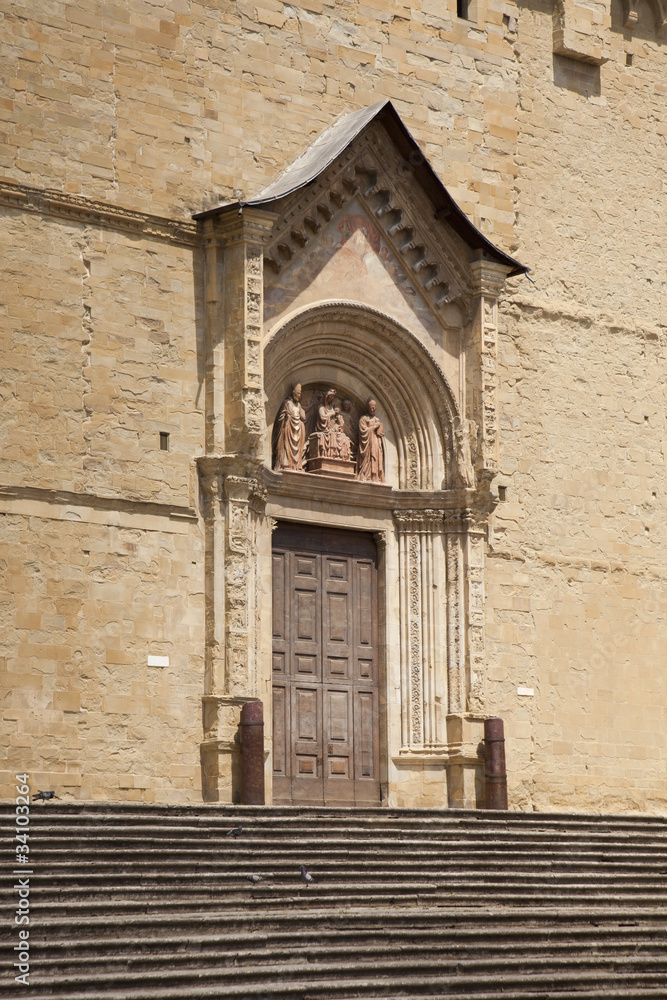 Naklejka premium Arezzo, Duomo
