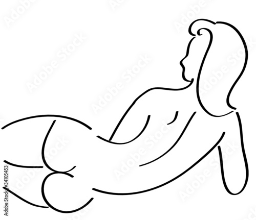 erotic pose